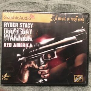 Graphic Audio Book . Doomsday Warrior Red America . {4} CD's . {5} Hours Sealed